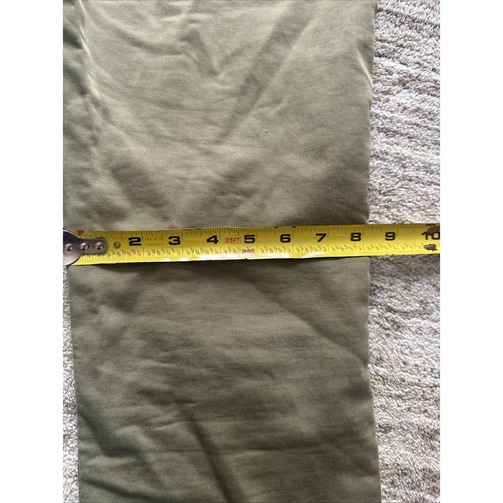 Quince Pants Men Flat Green Size 32x30 Comfort Stretch Traveler 5-Pocket Twill - Picture 8 of 10